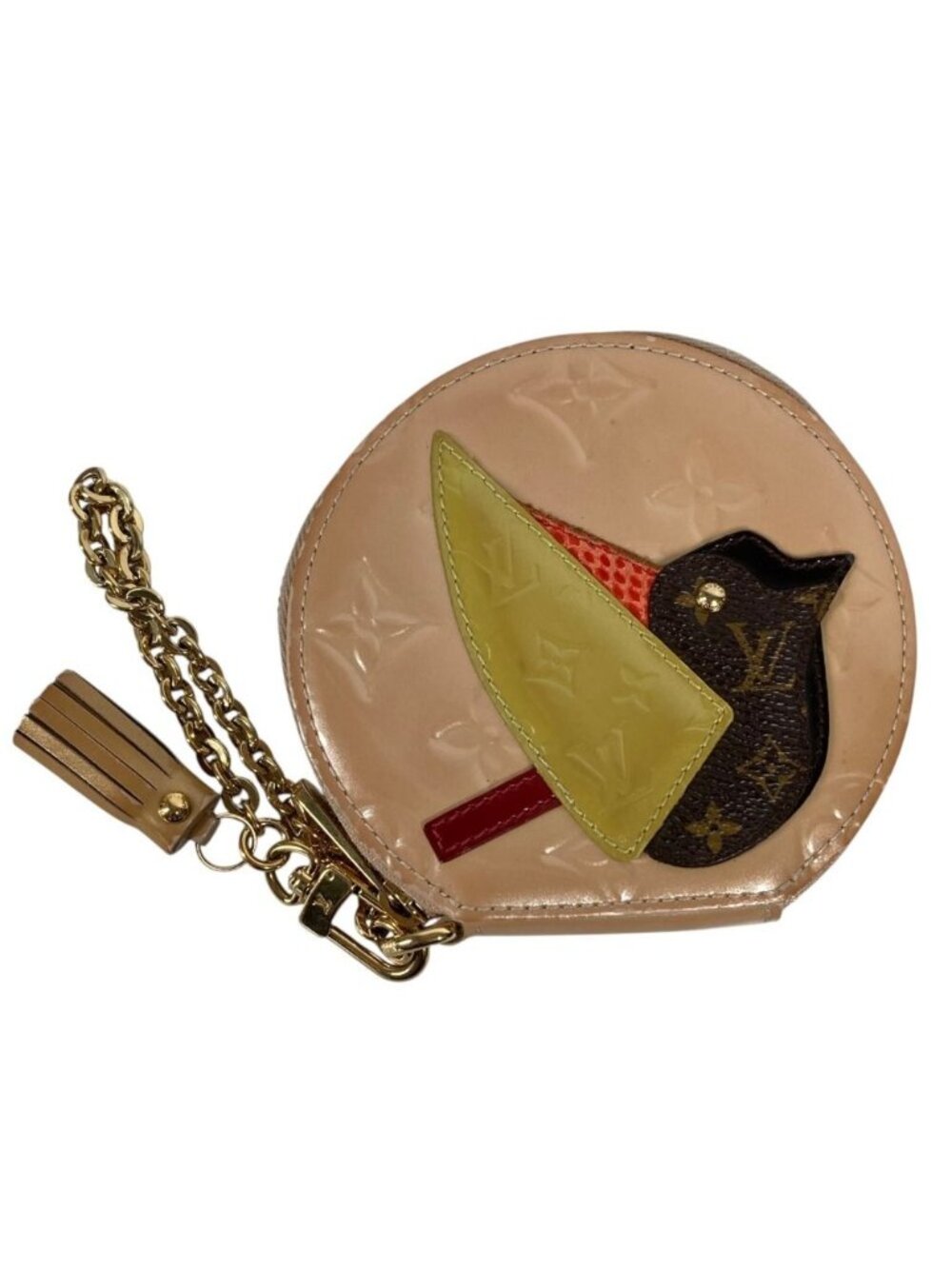 Louis Vuitton Coin Purse Porte Monnaie Oiseau Portefeuille Monogram Vernis